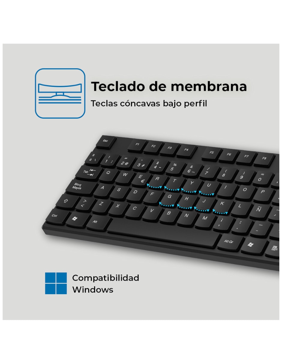 Mouse y teclado AC-943499 2
