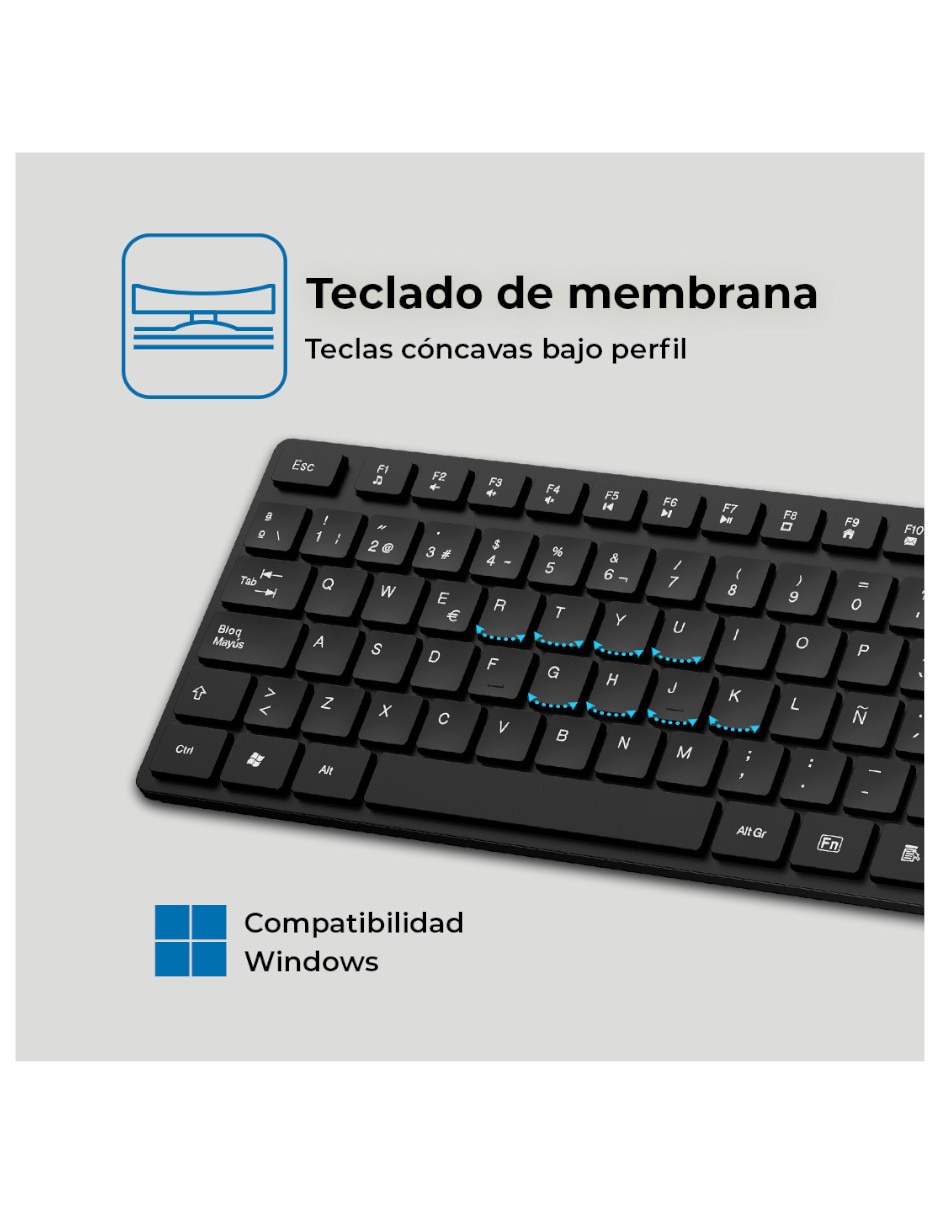Mouse y teclado AC-943482 4
