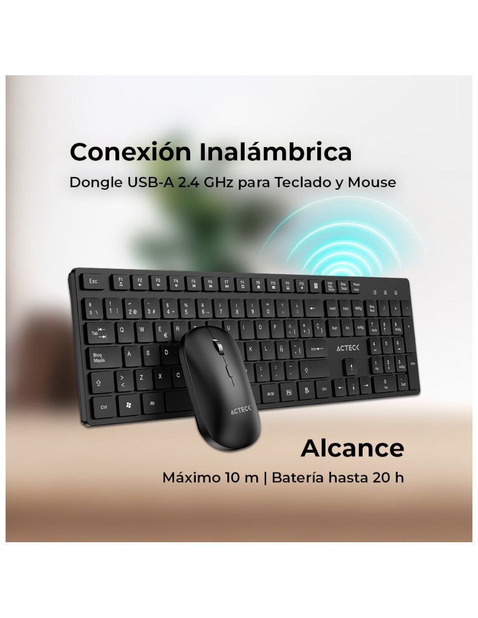 Mouse y teclado AC-943482 3