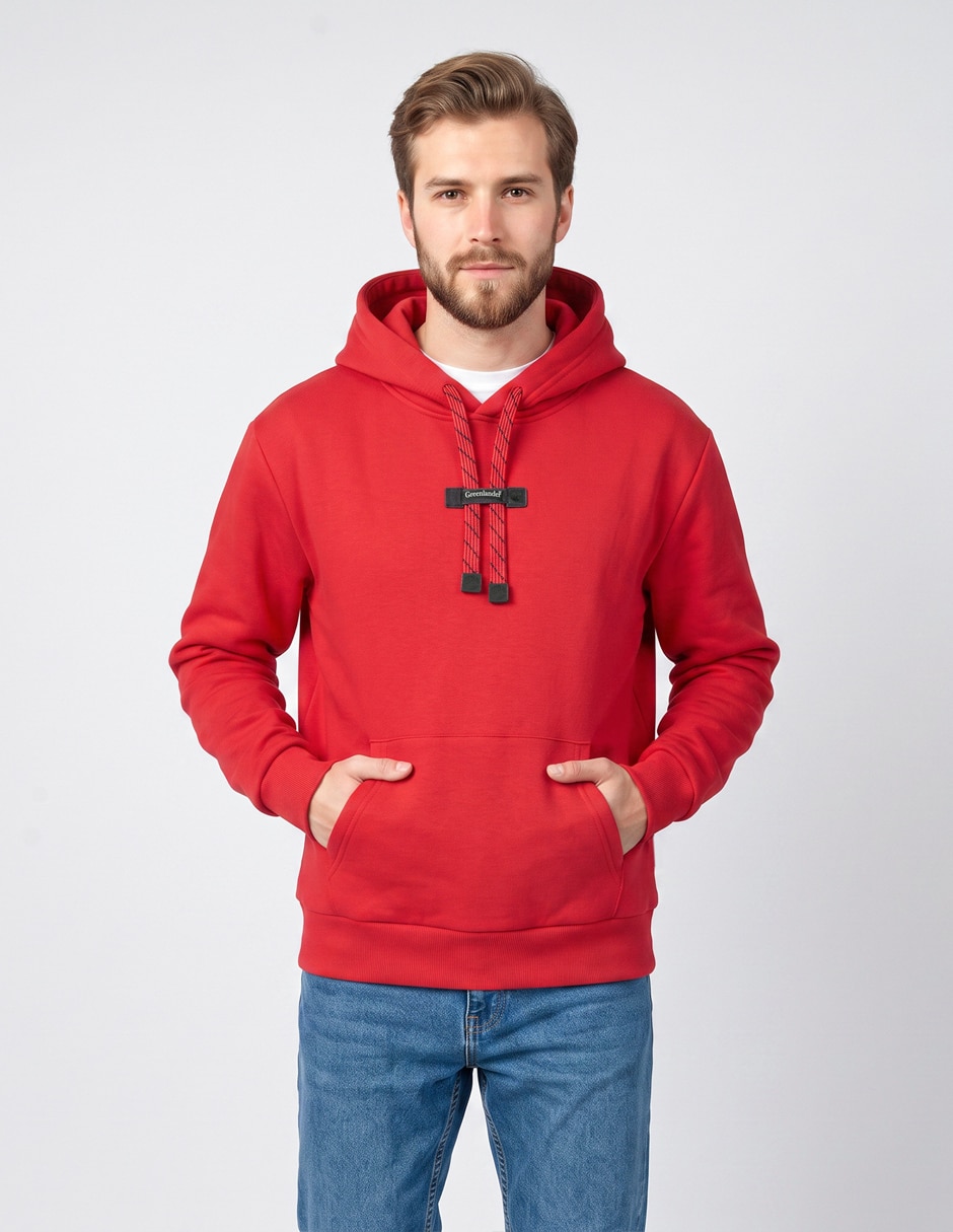 Sudadera sudadera con bolsa canguro unisex 1