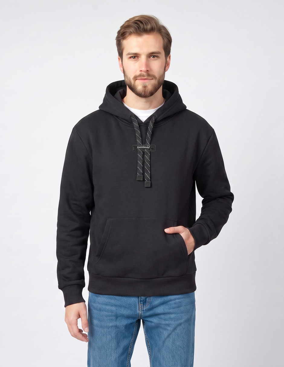 Sudadera con bolsa canguro unisex