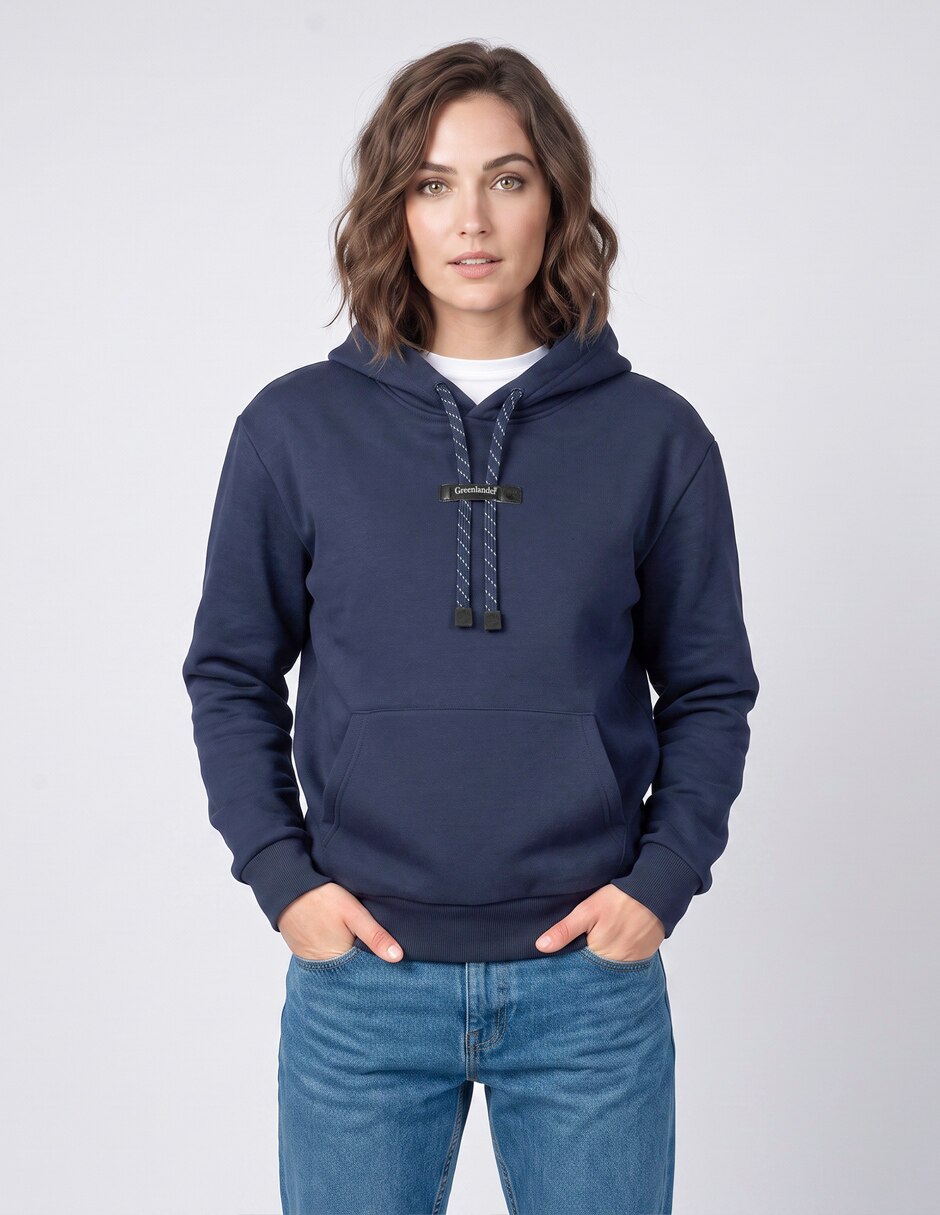 Sudadera con bolsa canguro unisex