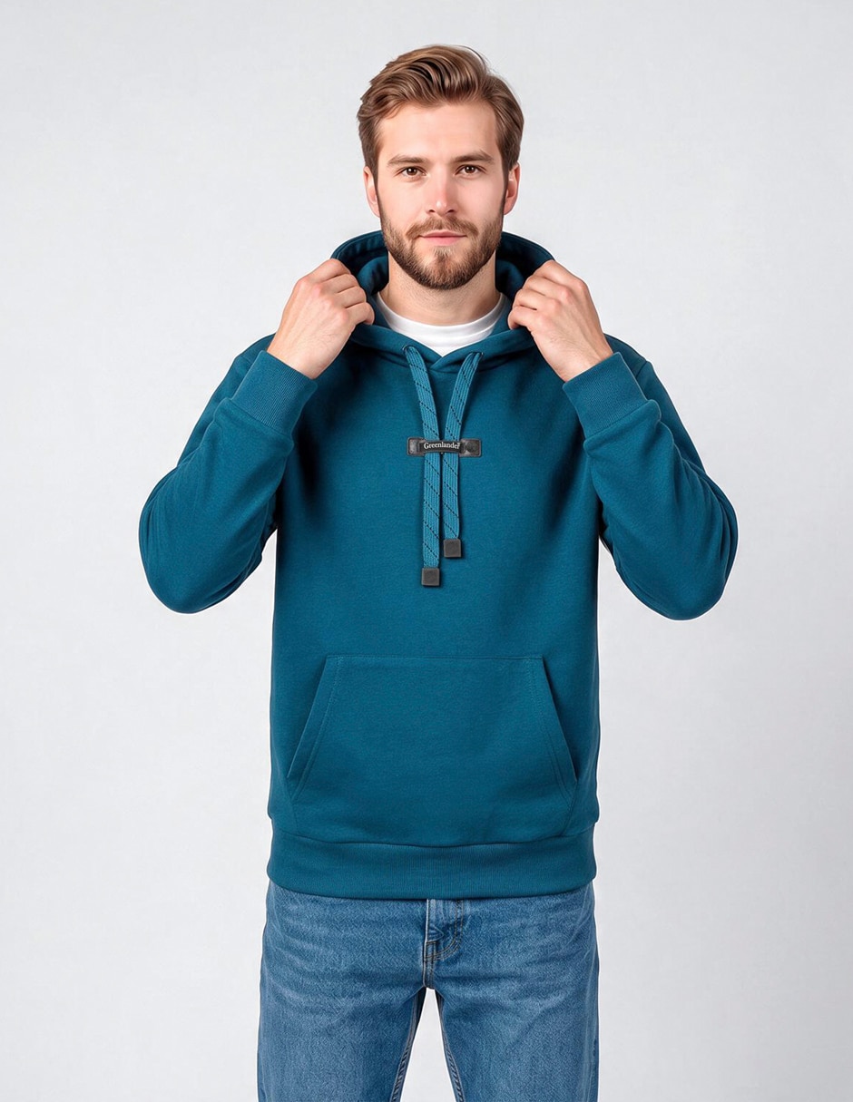 Sudadera con bolsa canguro unisex