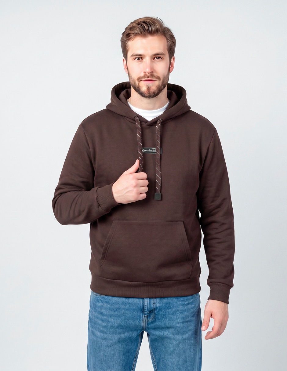 Sudadera con bolsa canguro unisex 1