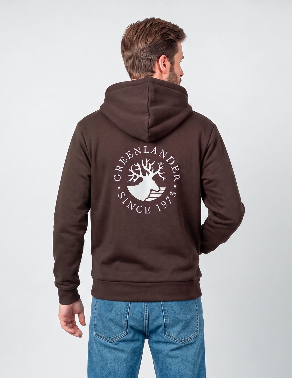 Sudadera con bolsa canguro unisex 5