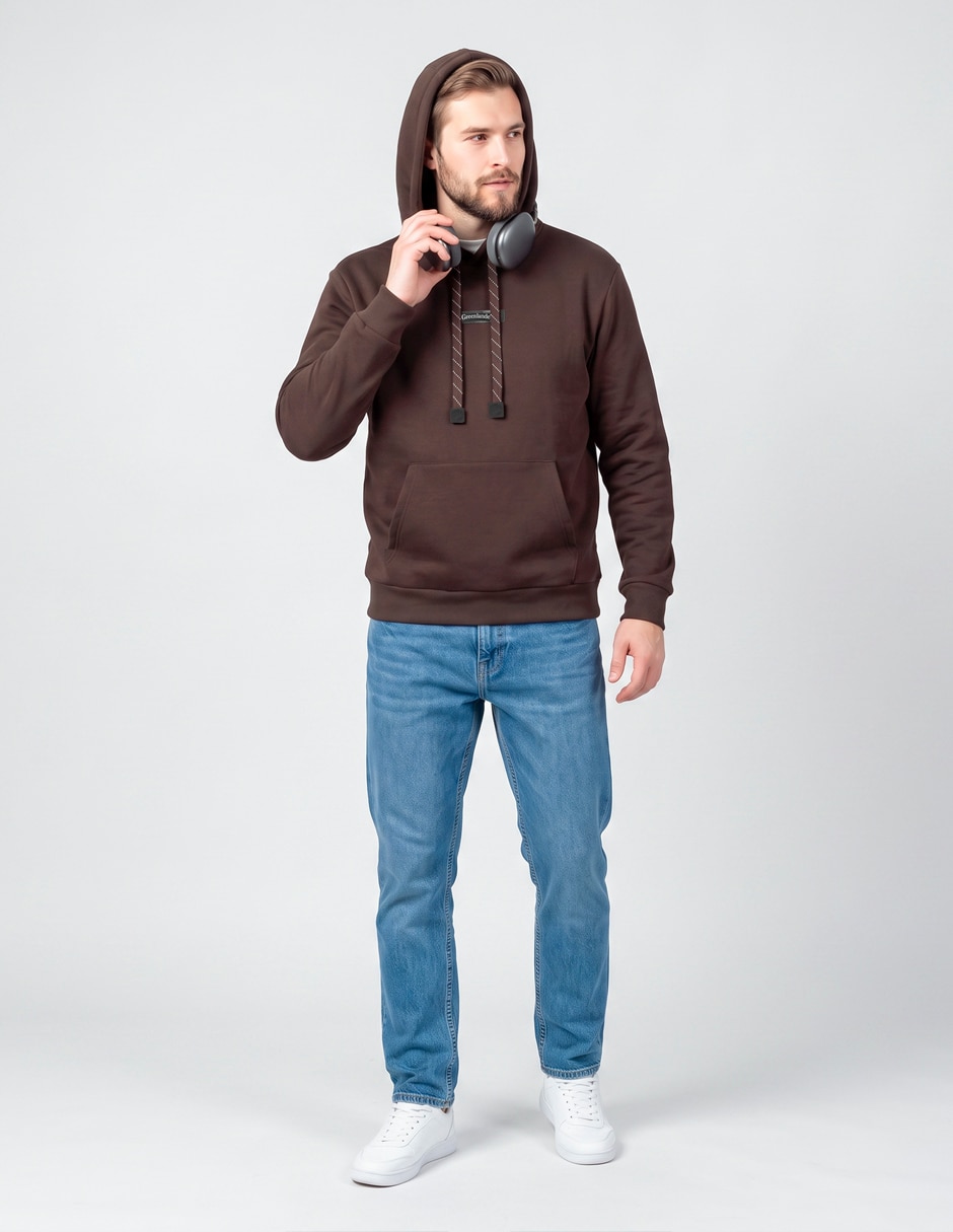 Sudadera con bolsa canguro unisex 6