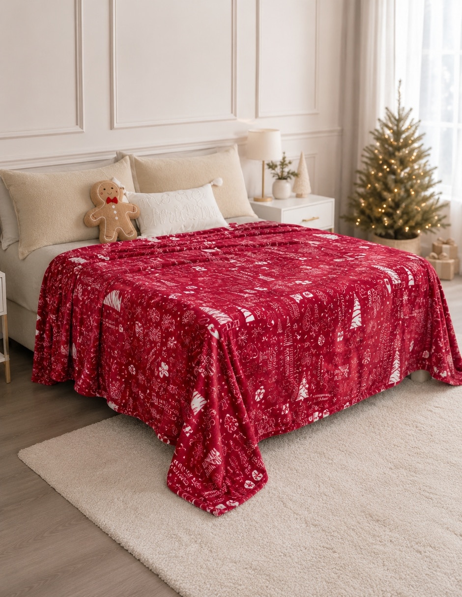 Cobertor navideño
