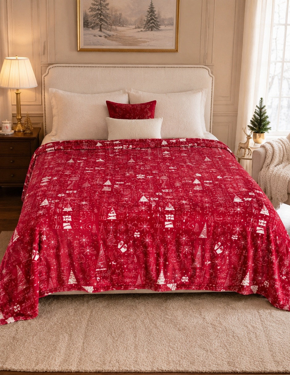Cobertor navideño 4