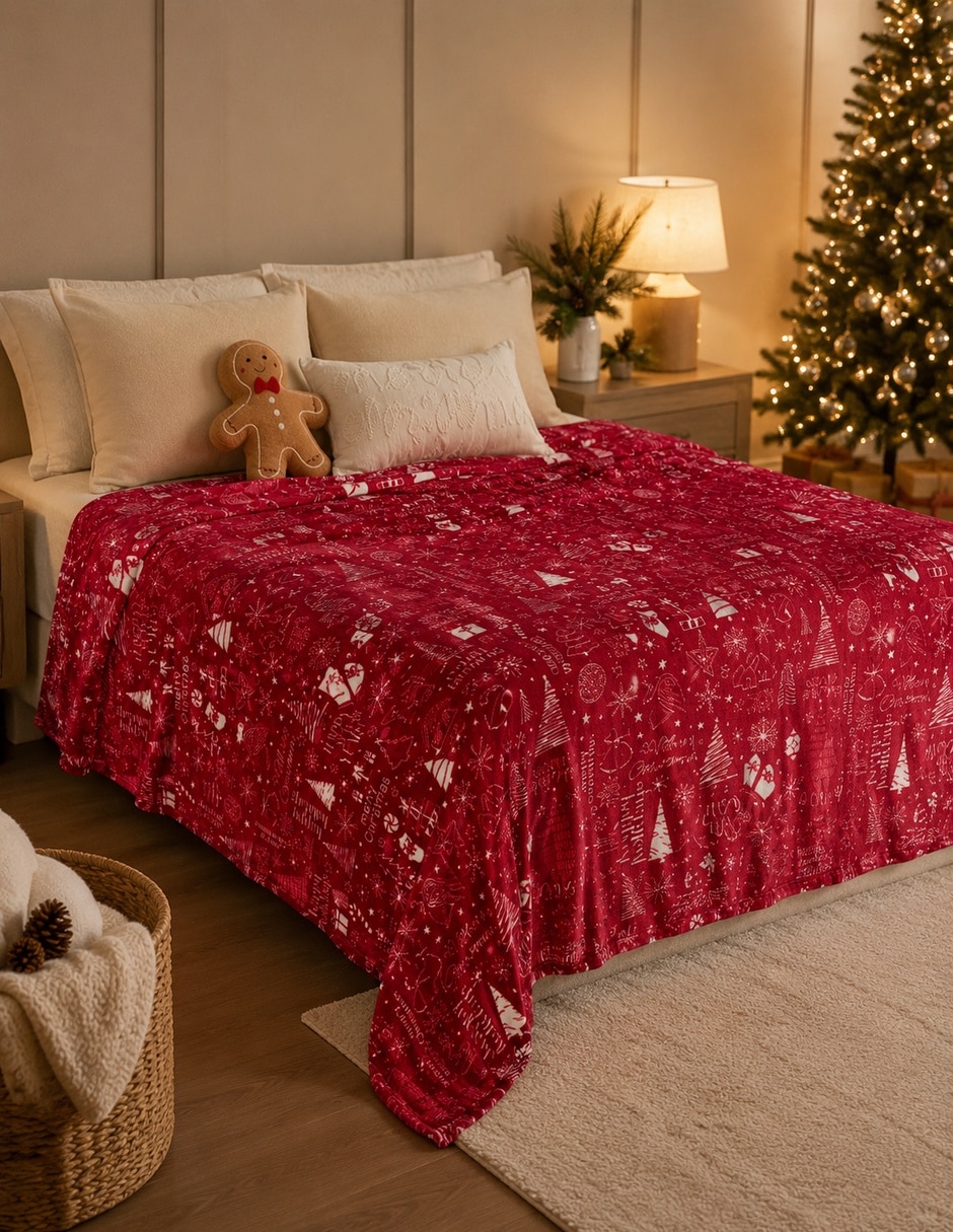 Cobertor navideño 2