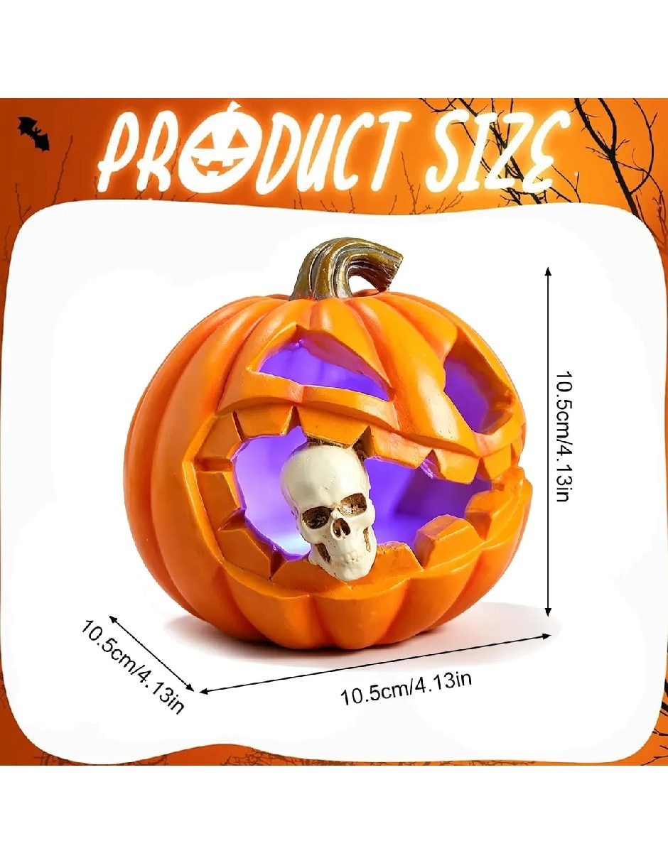Figura decorativa con forma de calabaza 4