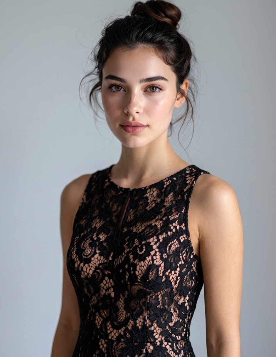 Vestido a la rodilla cocktail para mujer