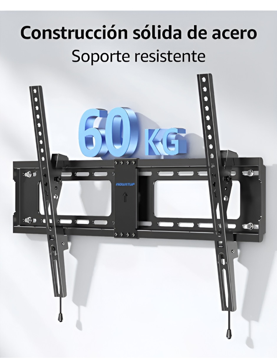 Soporte de pared para pantalla fijo 37 - 80 pulgadas 2