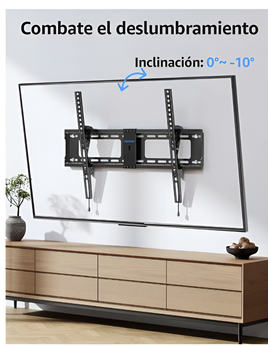 Soporte de pared para pantalla fijo 37 - 80 pulgadas 3