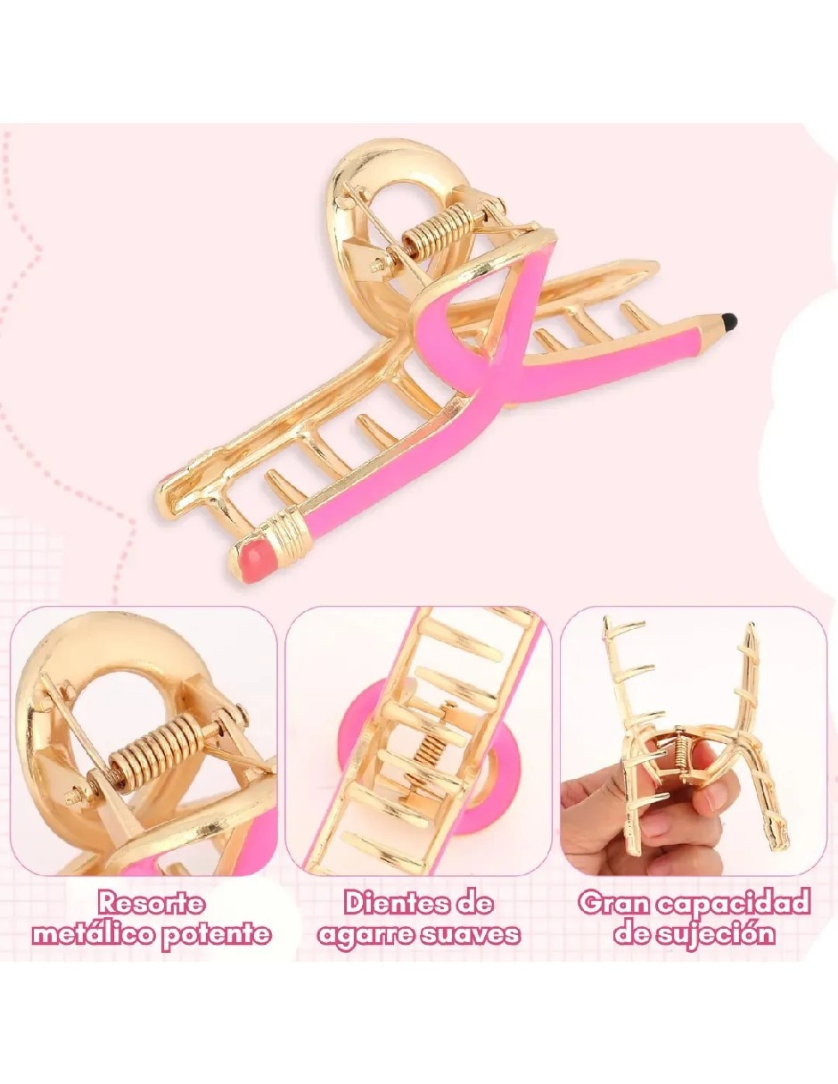Pinza para el cabello de metal 2