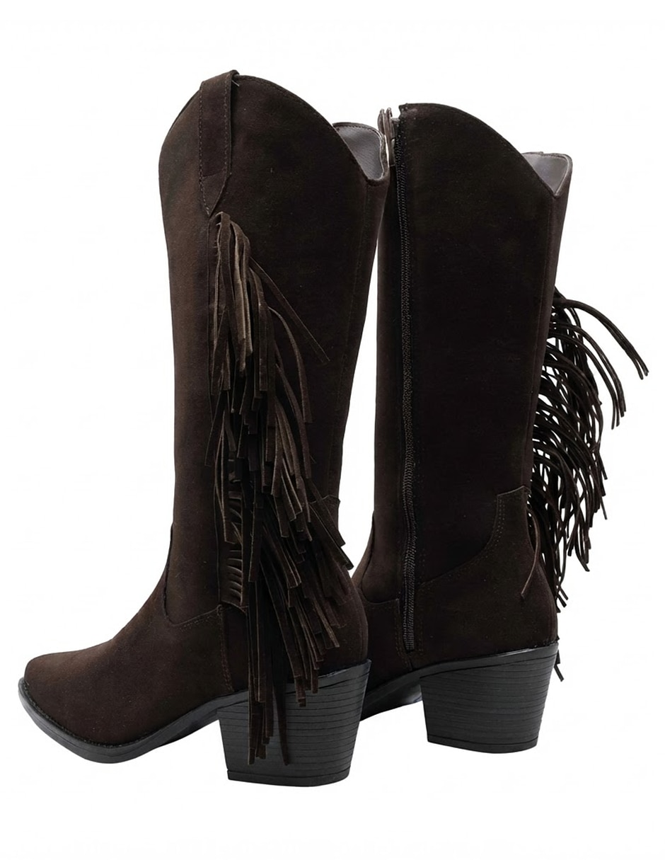 Bota cowboy abajo de la rodilla para mujer 5