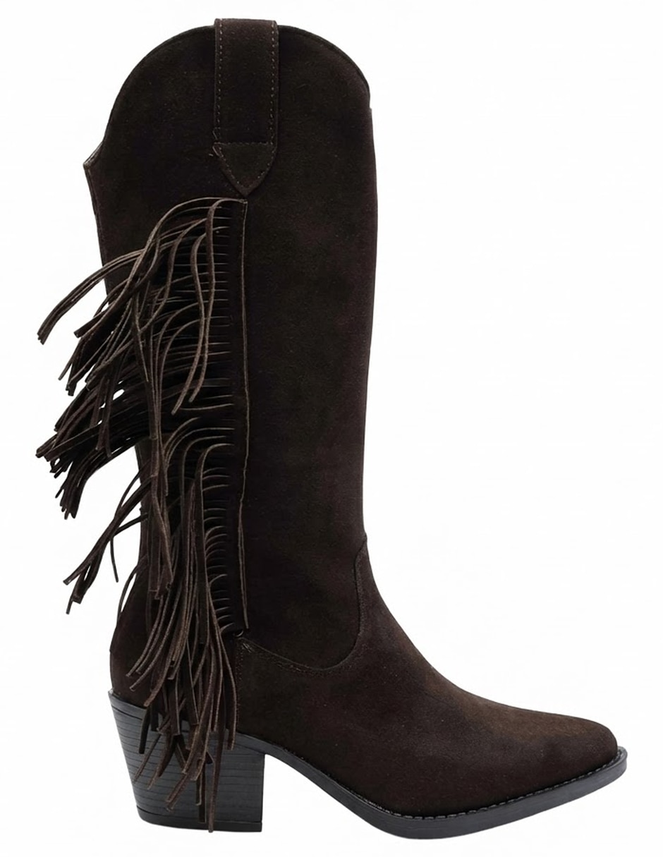 Bota cowboy abajo de la rodilla para mujer 4
