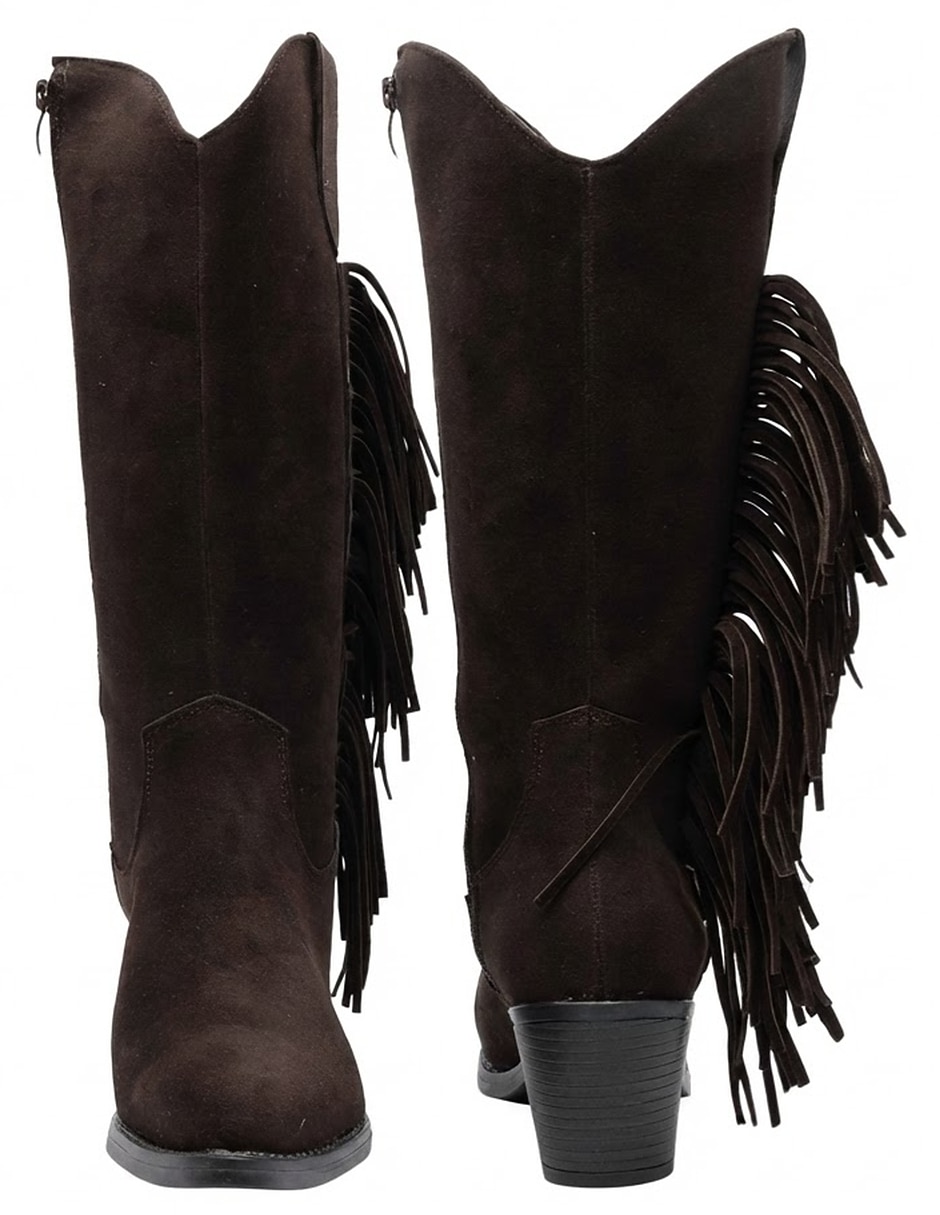 Bota cowboy abajo de la rodilla para mujer 2