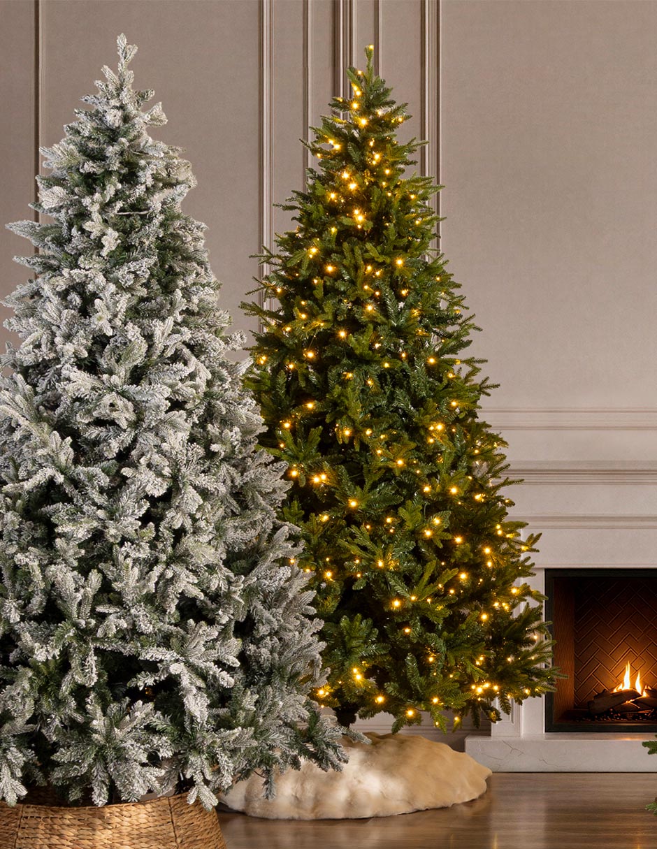 Árbol de navidad sitka de plástico continuo 4
