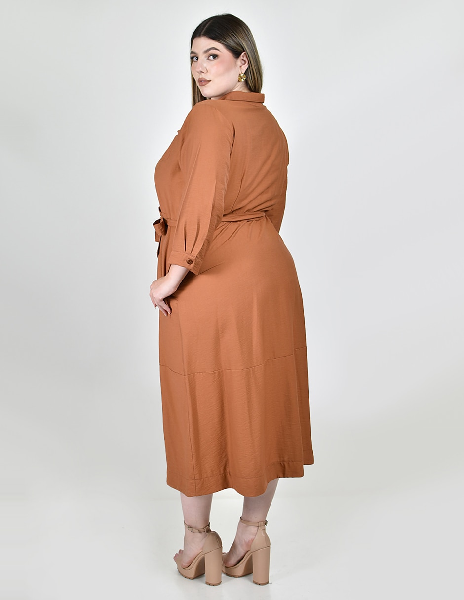 Vestido midi casual para mujer 4