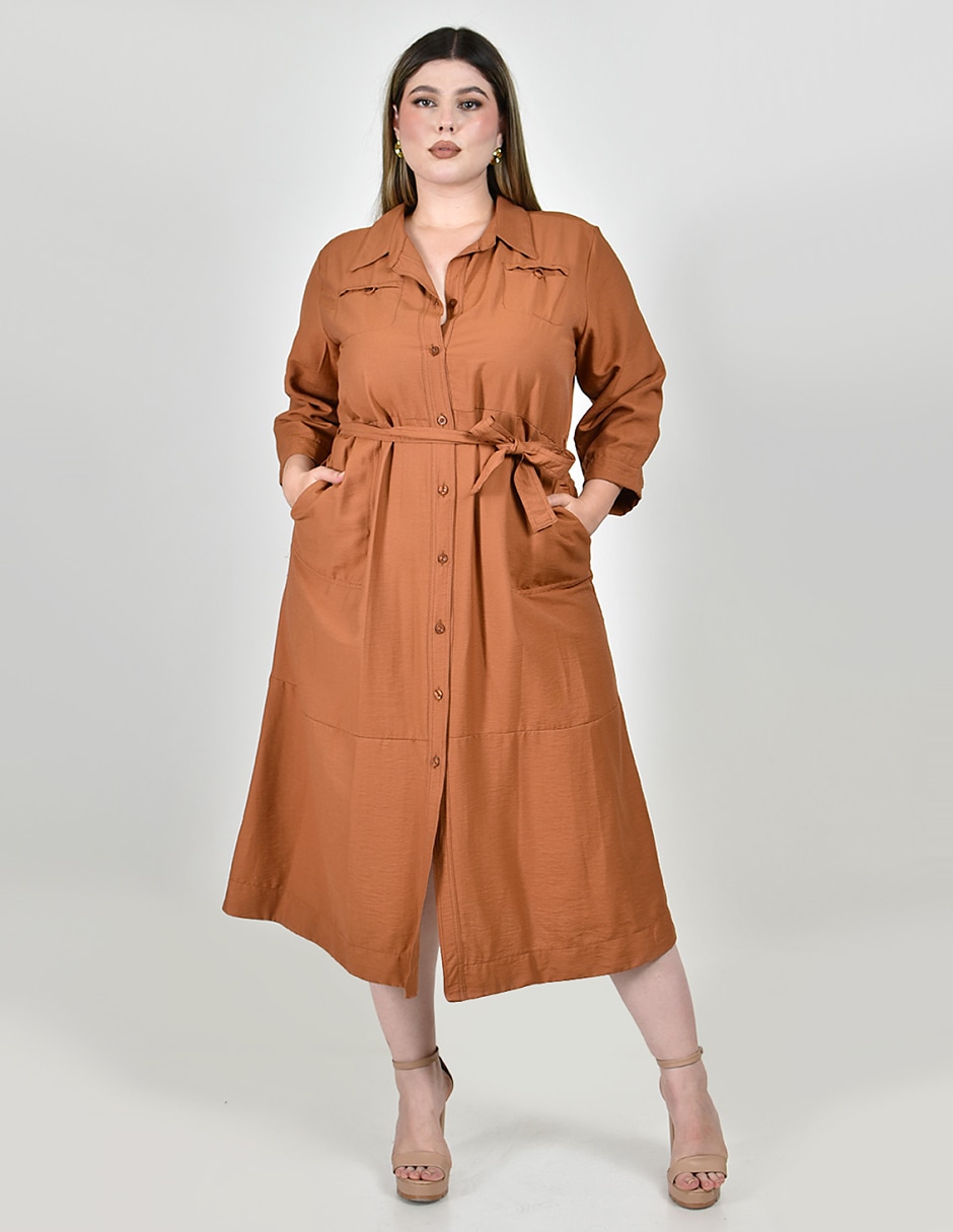 Vestido midi casual para mujer 5