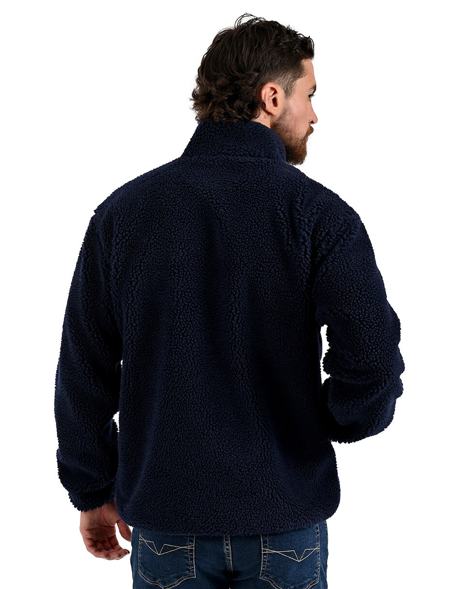 Chamarra casual con bolsillos para hombre 5