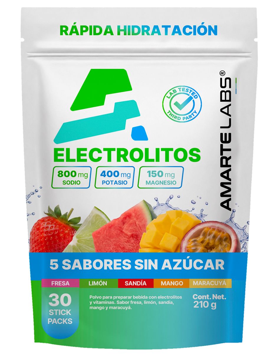 Electrolitos sin azúcar sabor frutal de 210 g Electrolitos sin azúcar sabor frutal de 210 g