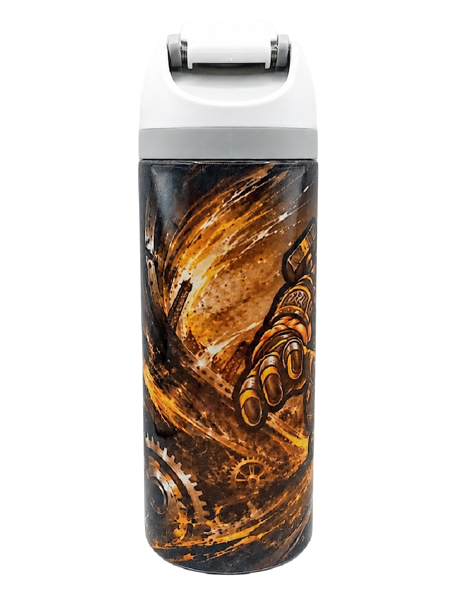 Termo de acero inoxidable con tapa rosca 5