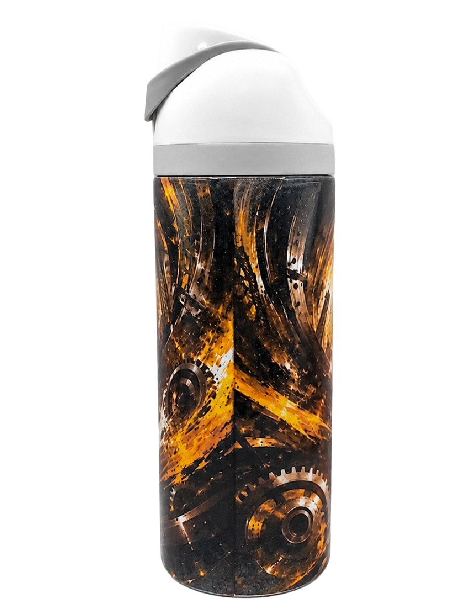 Termo de acero inoxidable con tapa rosca 4