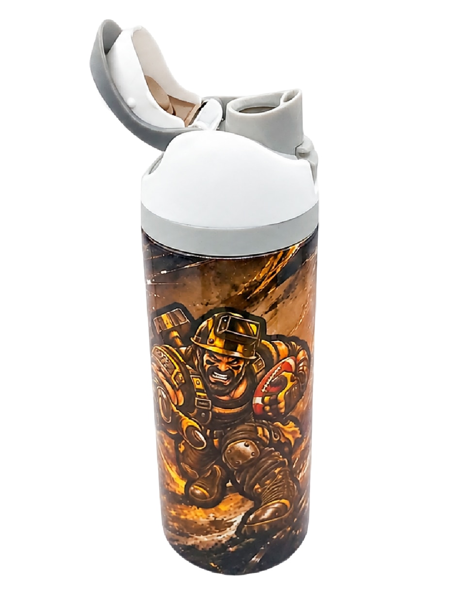 Termo de acero inoxidable con tapa rosca 2