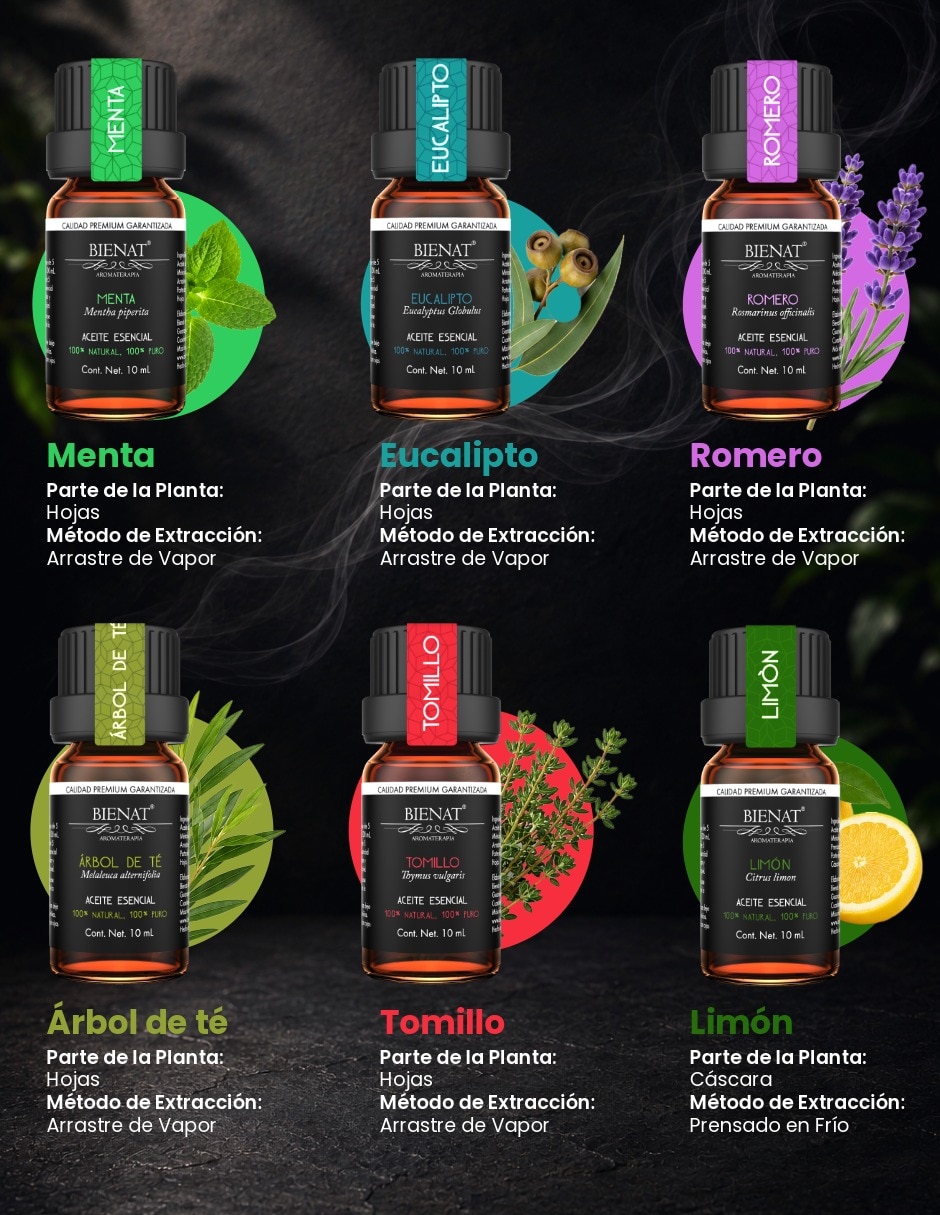 Set aceites de varios aromas 3