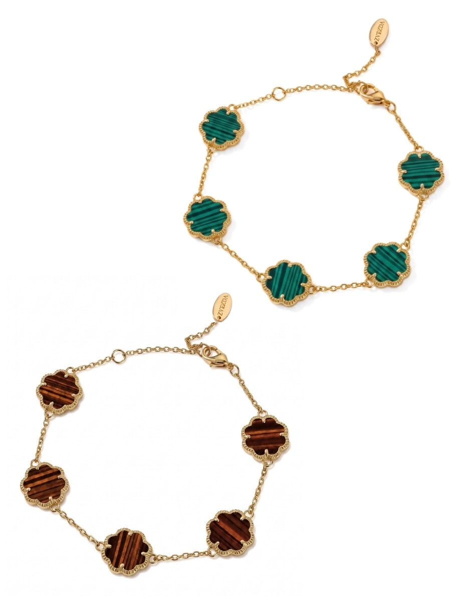 Set de pulsera aurore de metal 18 k Set de pulsera aurore de metal 18 k