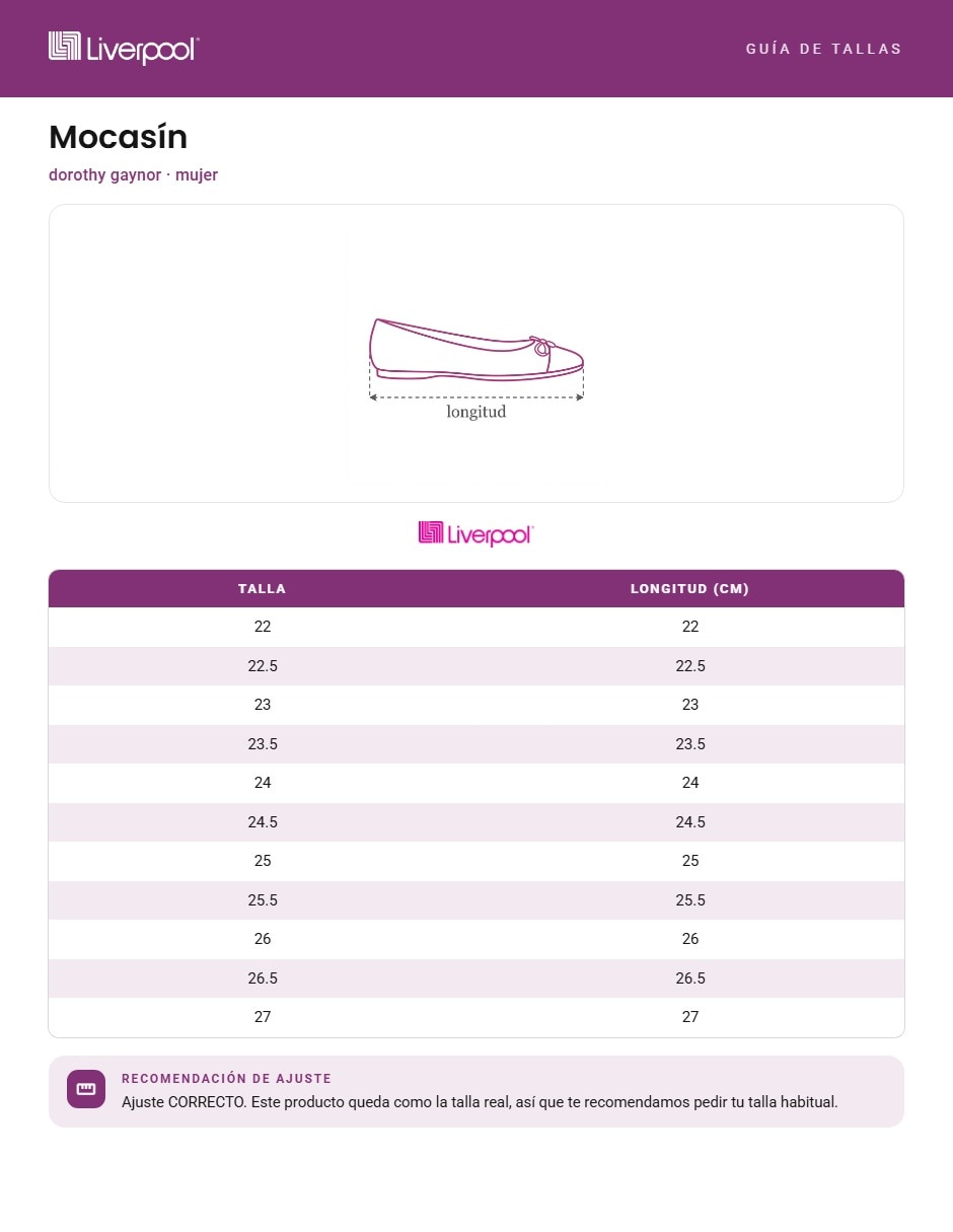 Mocasín para mujer 3