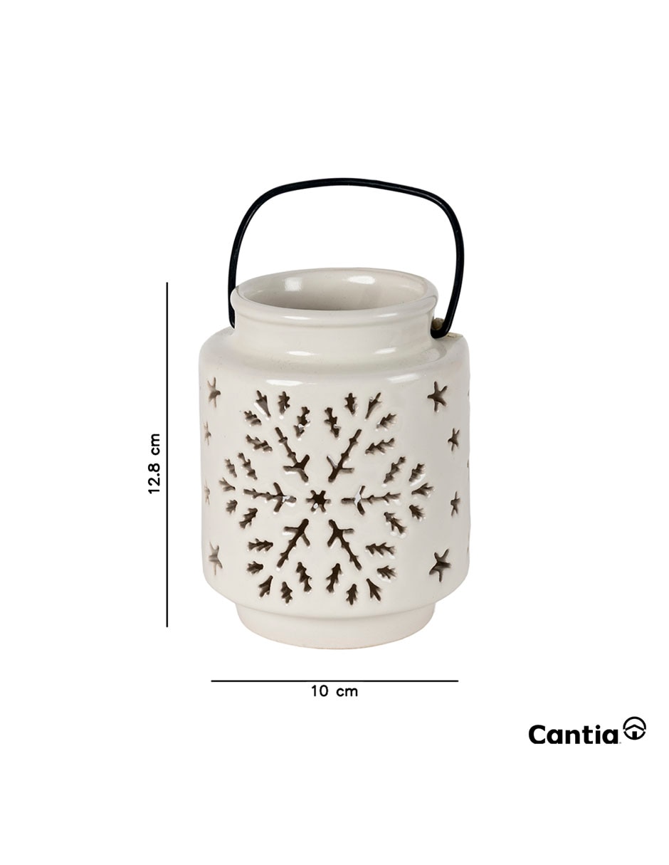 Candelabro de cerámica aura 5