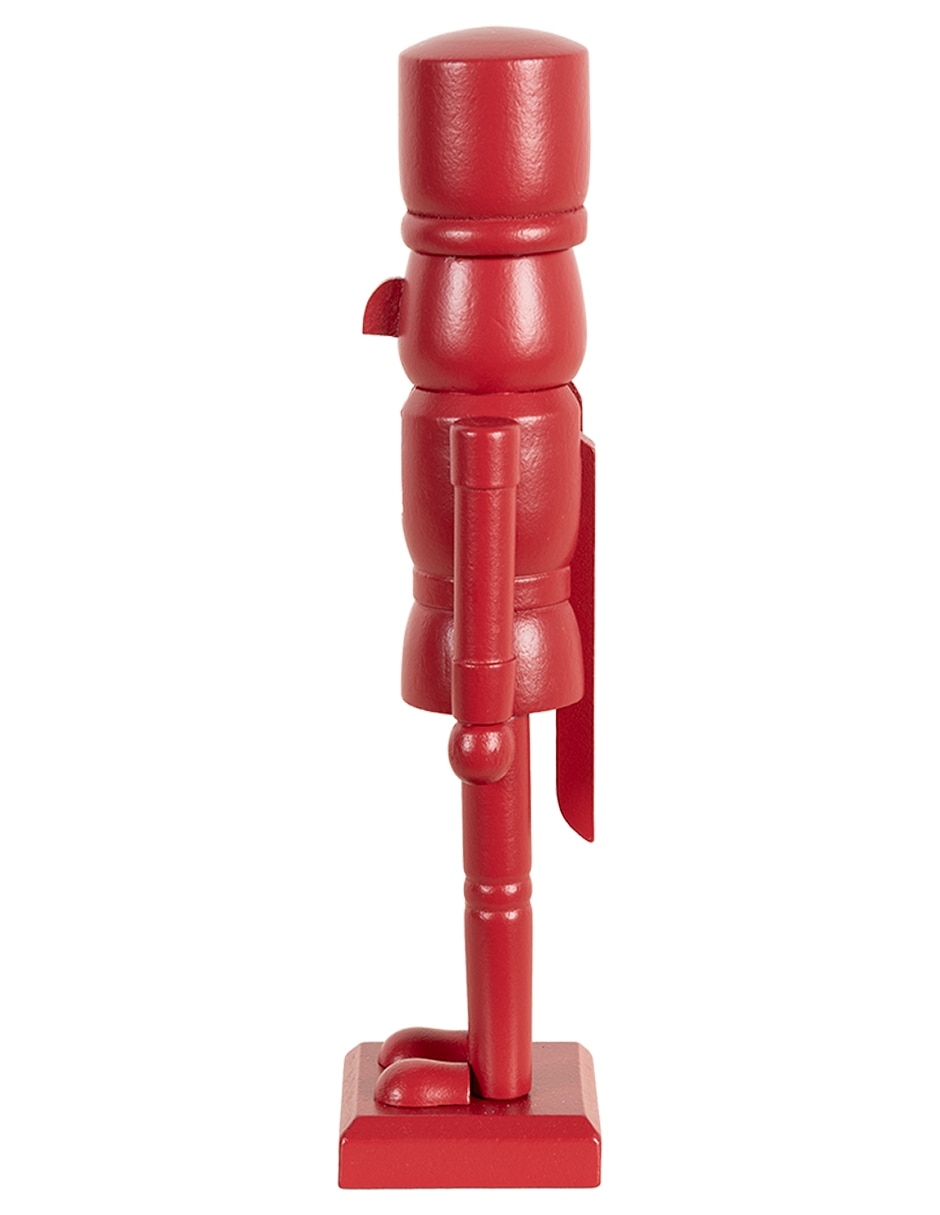 Figura decorativa de cascanueces cascanueces bermejo de madera pino 3