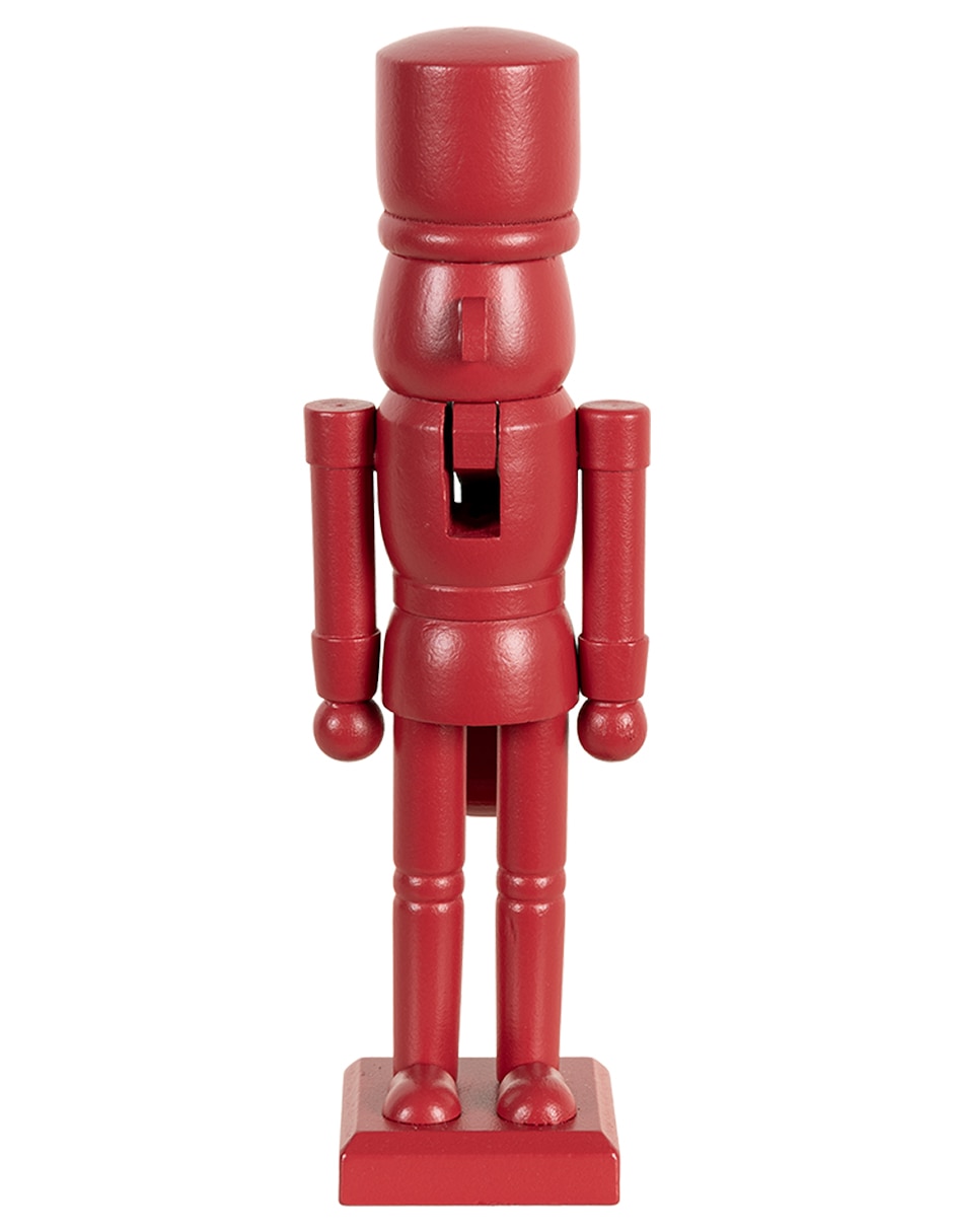 Figura decorativa de cascanueces cascanueces bermejo de madera pino 2