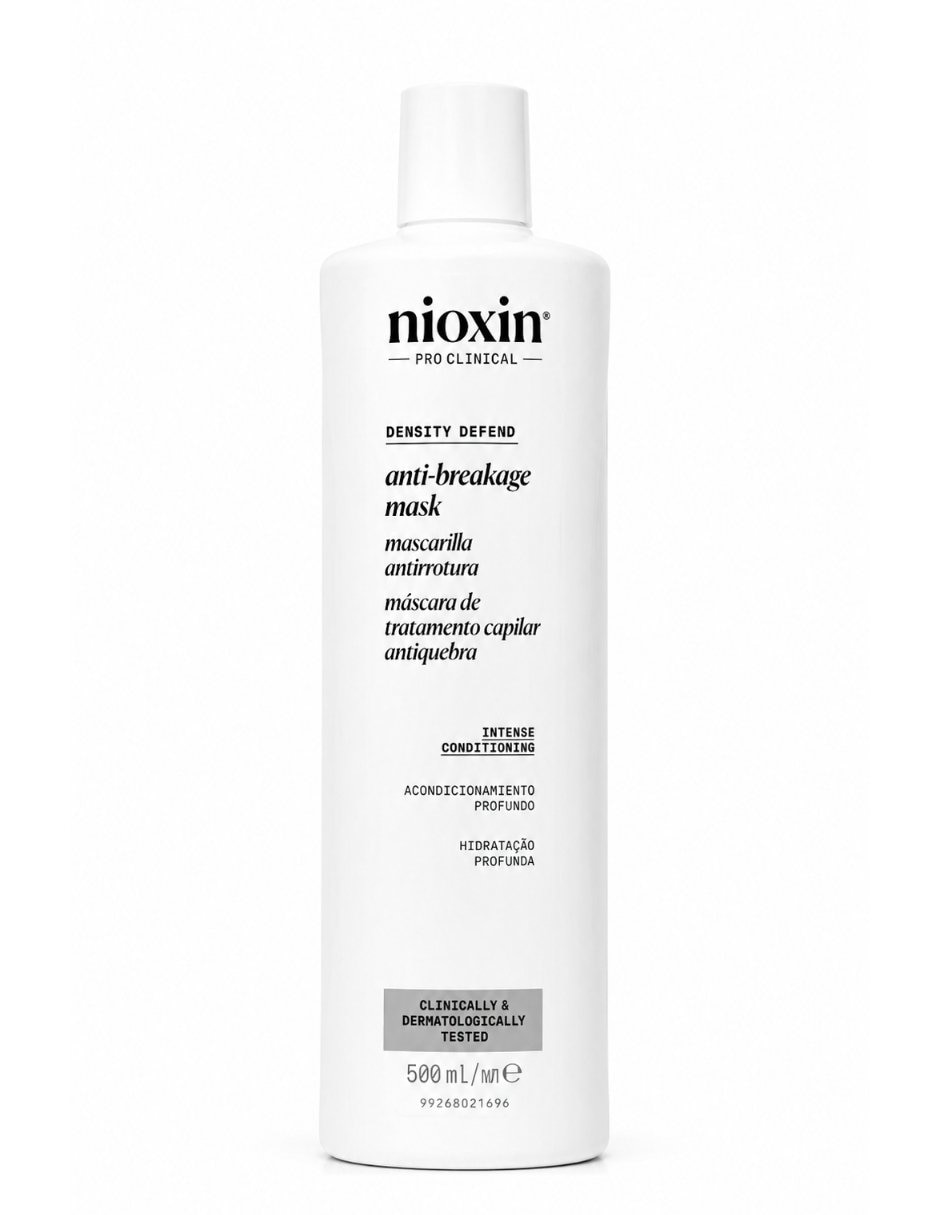 Mascarilla para cabello mascarilla capilar para fortalecer y mejorar la apariencia del cabello para anticaída Nioxin de 500 ml