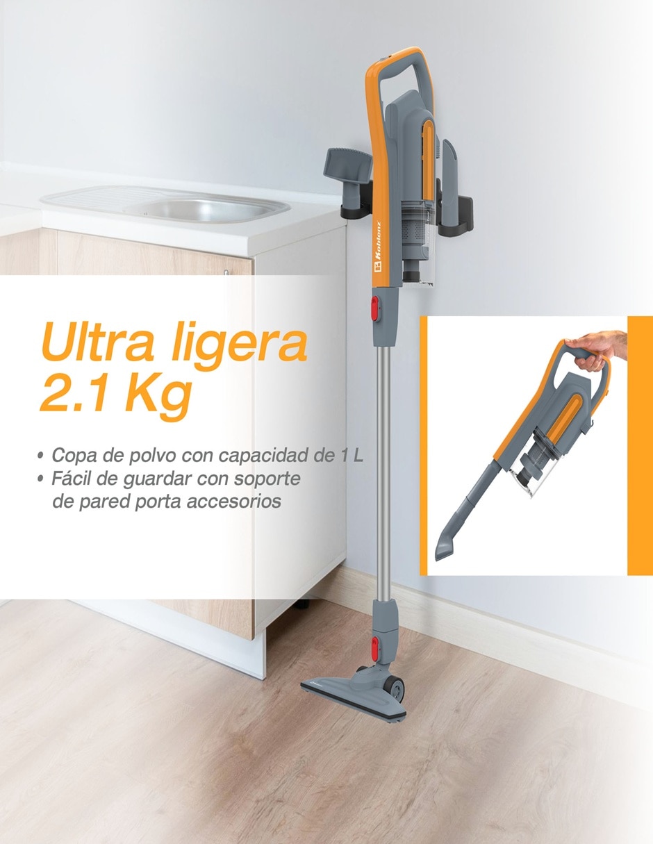 Aspiradora vertical 1 litro 2