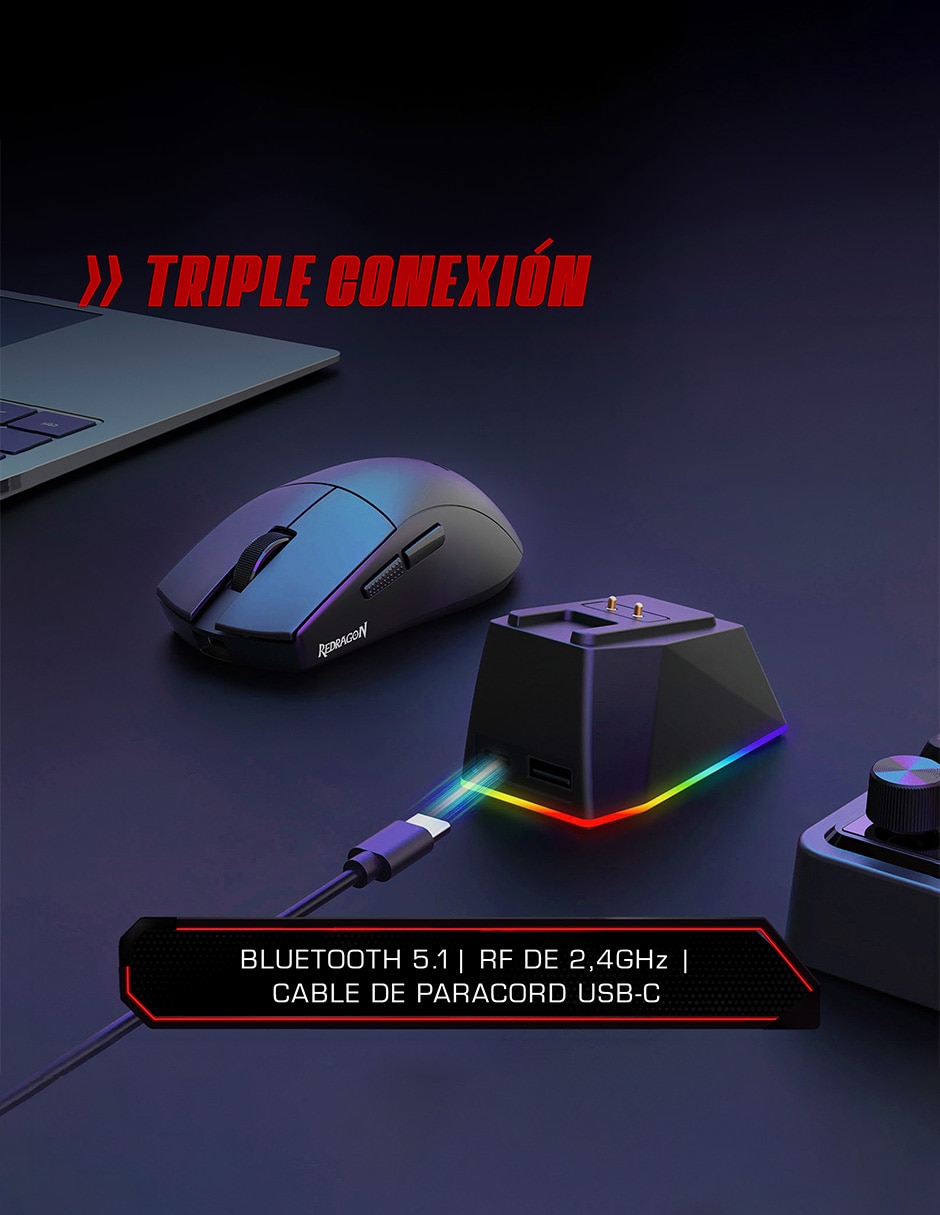 Mouse gamer M999 K1NG ULTRA 5