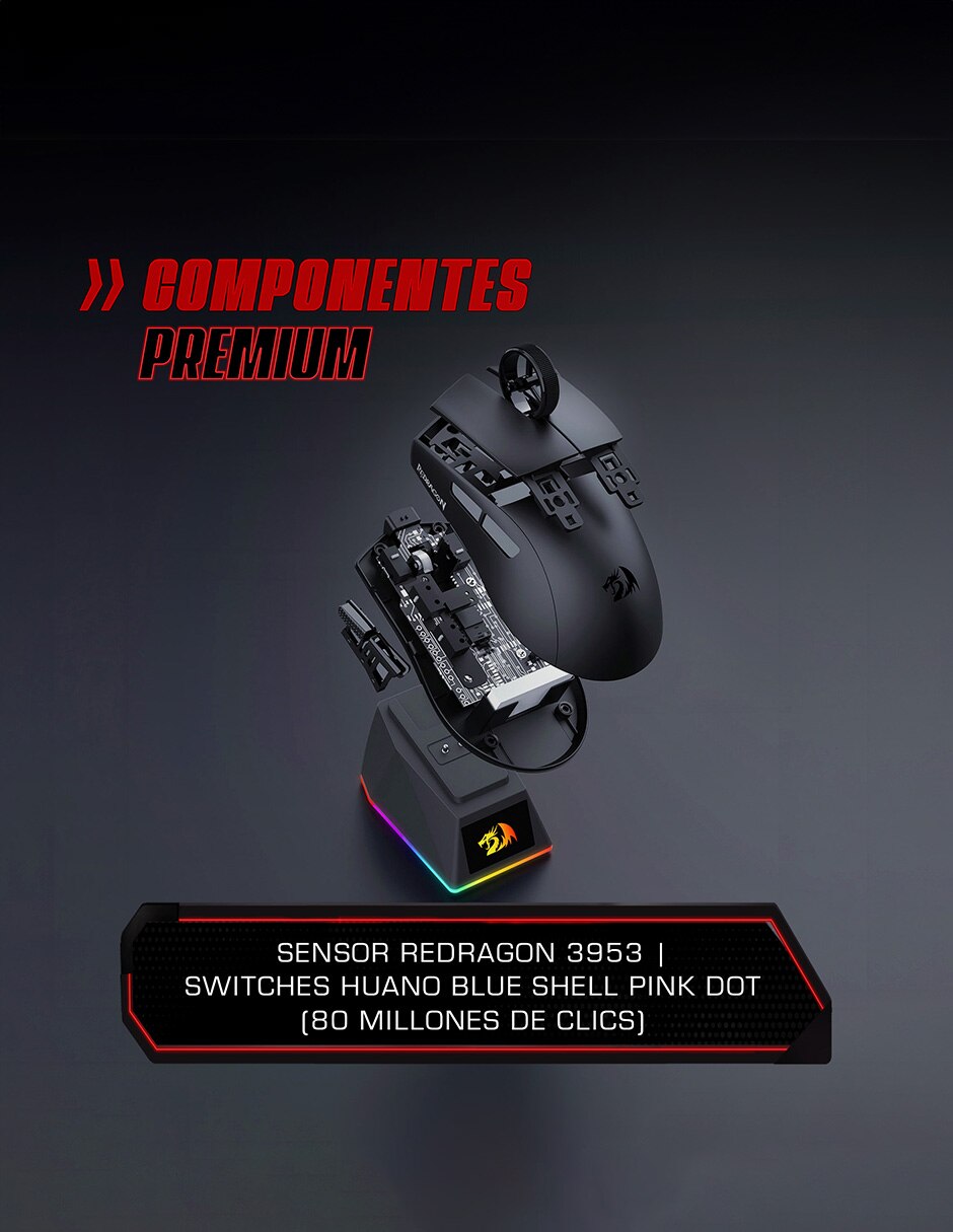 Mouse gamer M999 K1NG ULTRA 4
