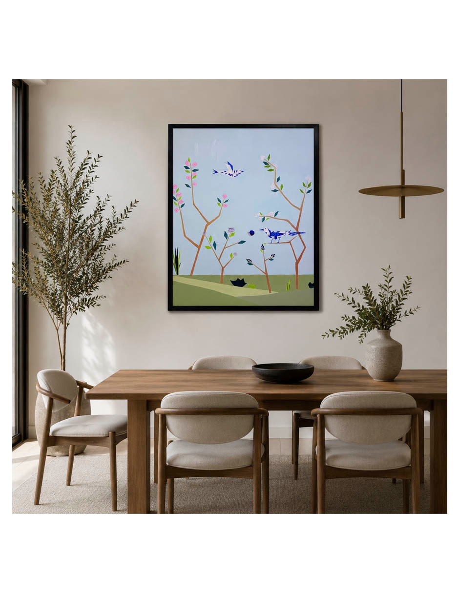 Pintura pintado a mano técnica acrílico 2