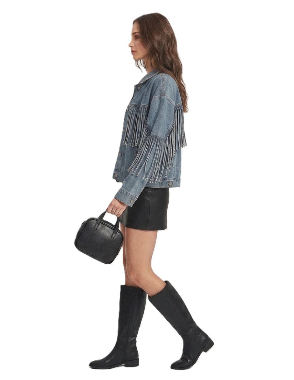 Chamarra casual para mujer 4