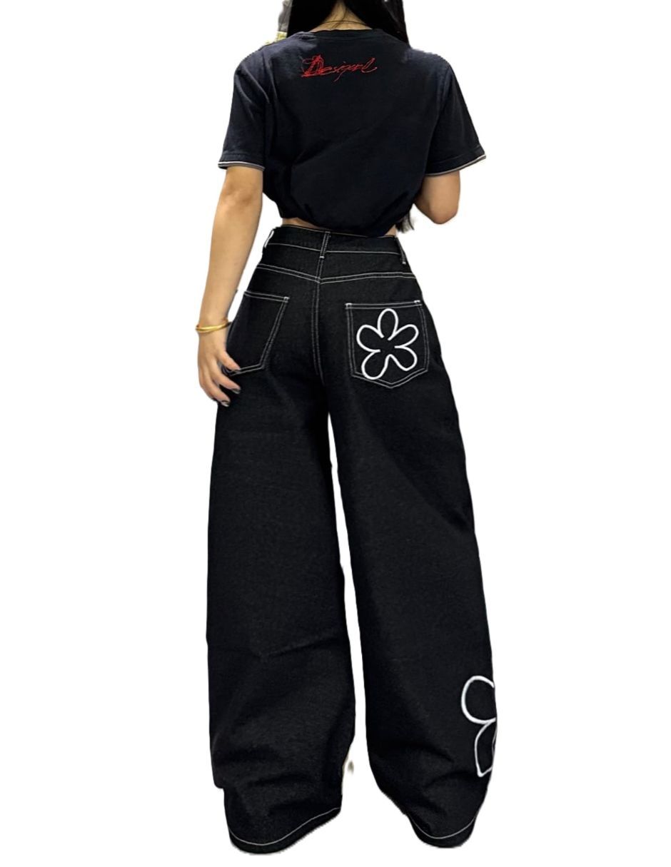Jeans barrel para mujer 3