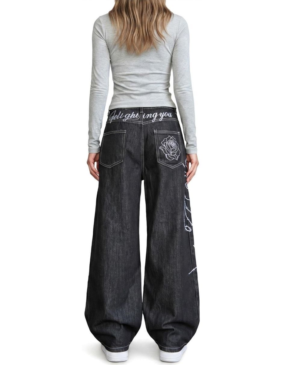Jeans barrel para mujer 4