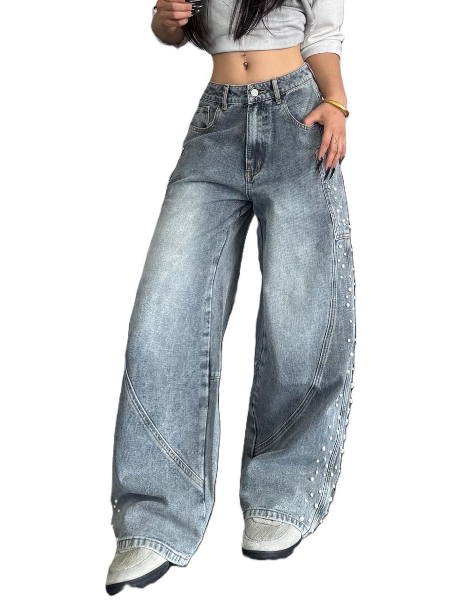 Jeans barrel para mujer 3