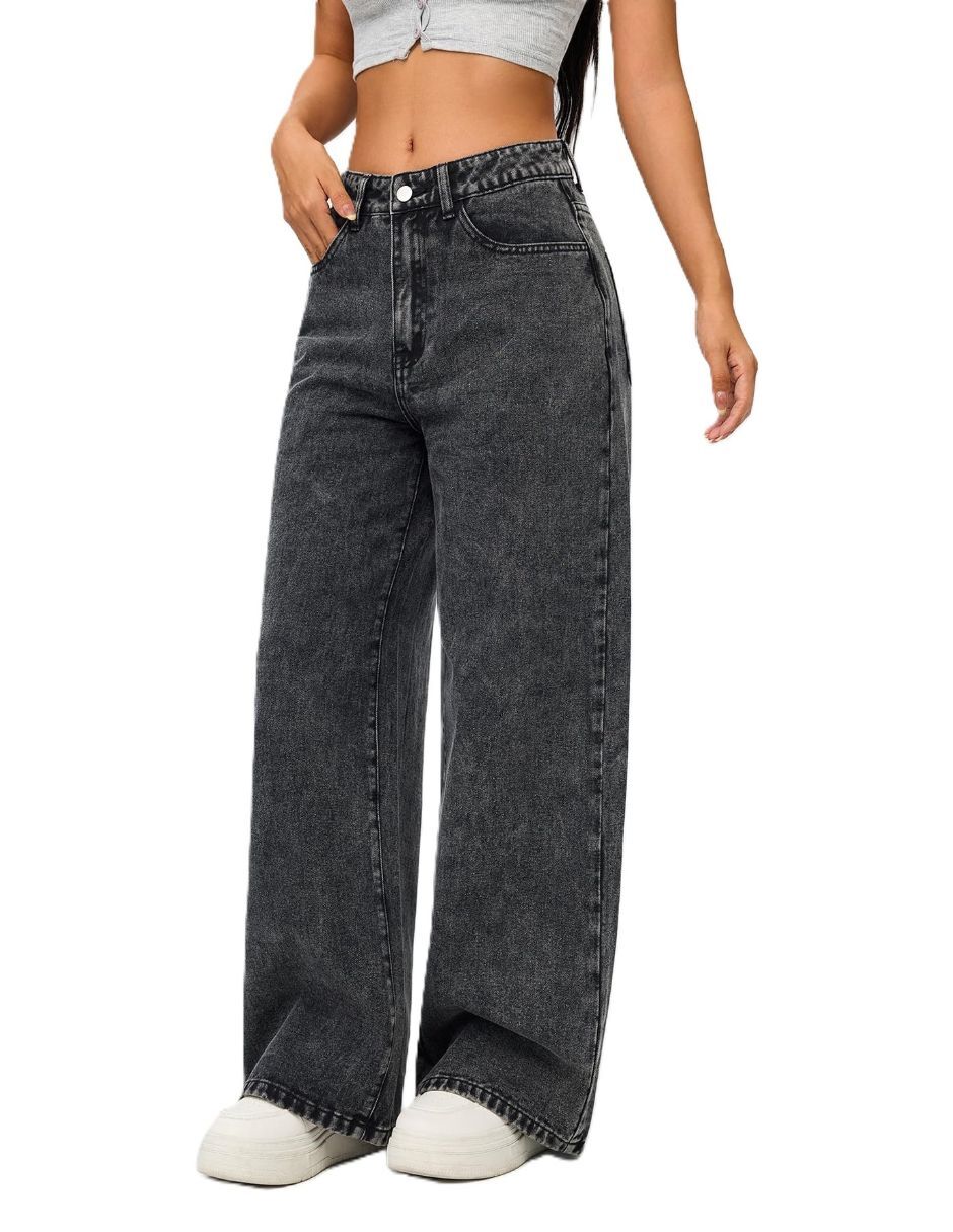 Jeans barrel para mujer 4