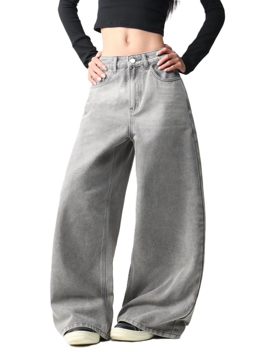 Jeans barrel para mujer 5