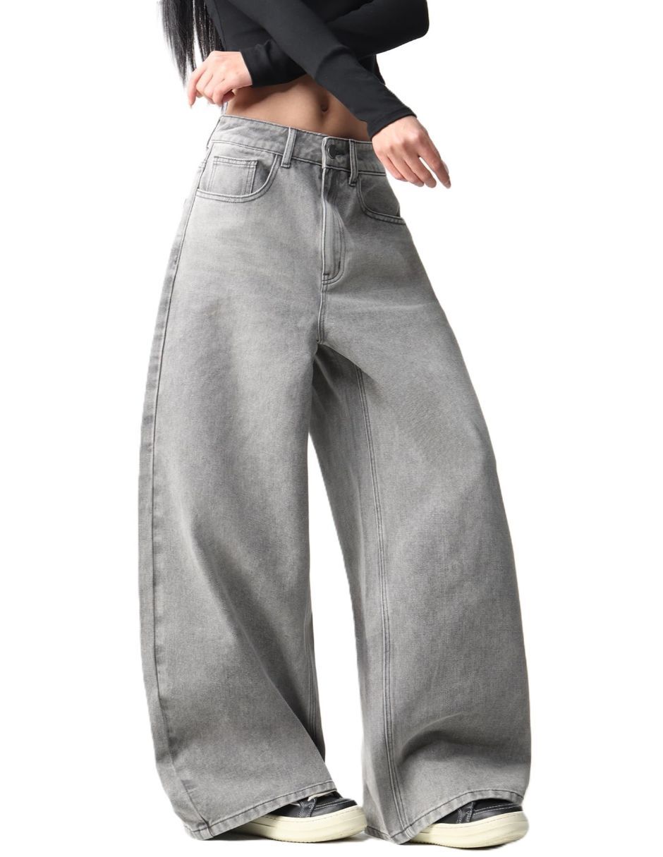 Jeans barrel para mujer 4