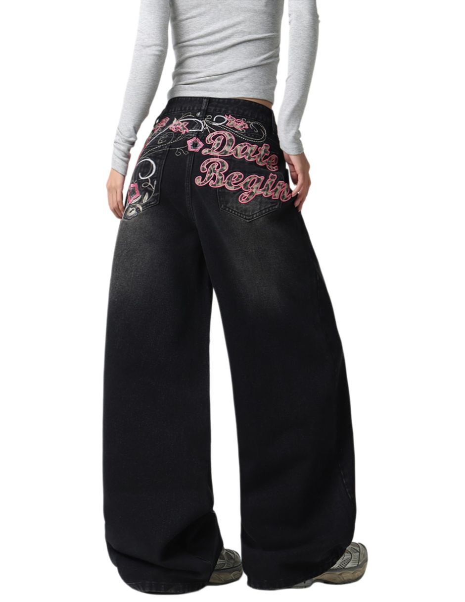 Jeans barrel para mujer 4