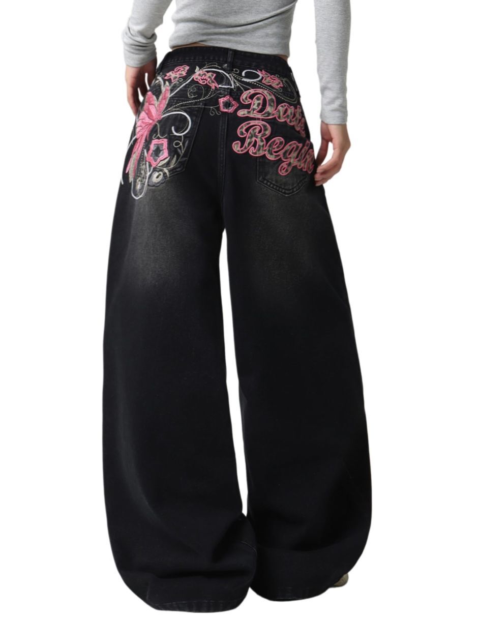 Jeans barrel para mujer 3