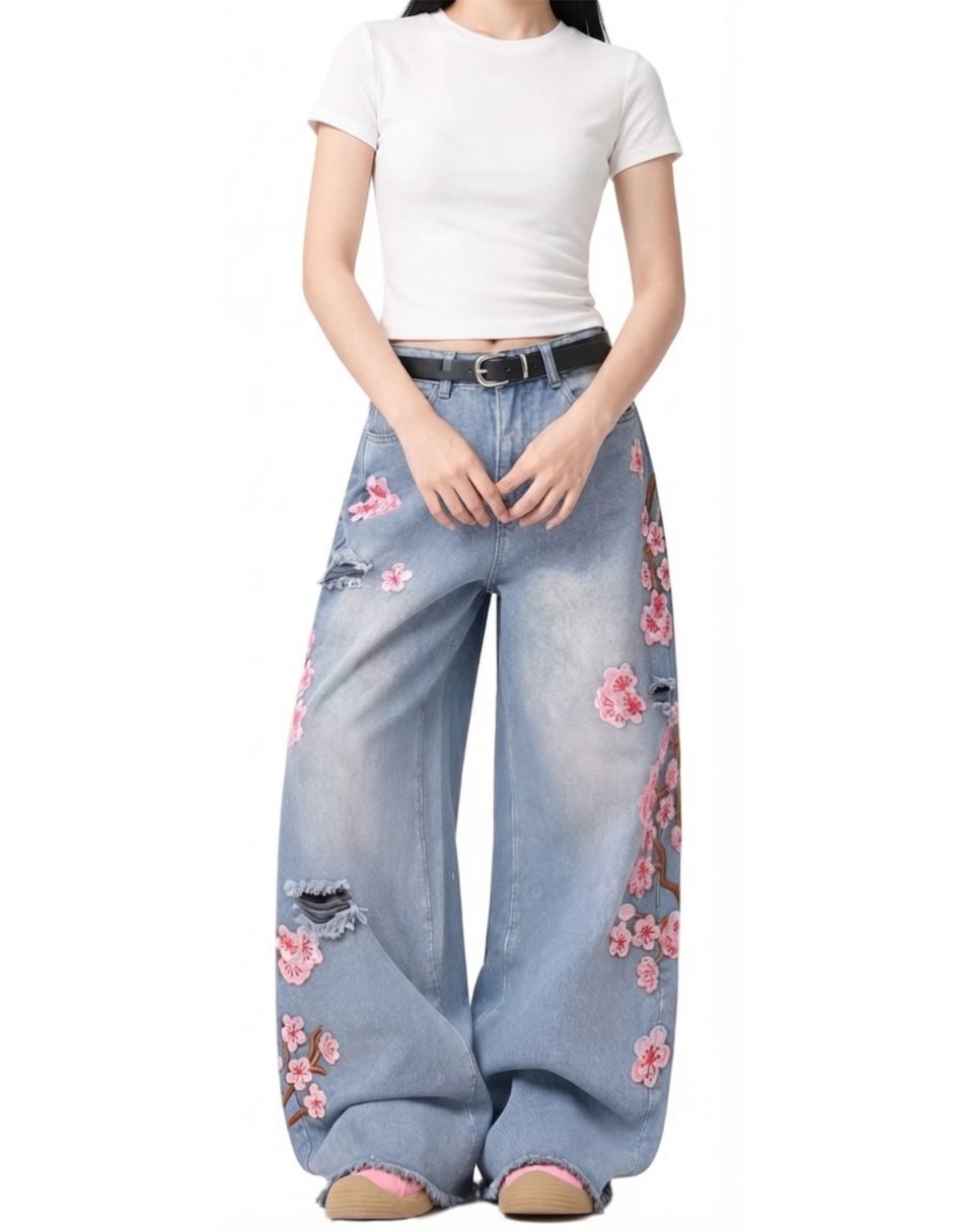 Jeans barrel para mujer Jeans barrel para mujer